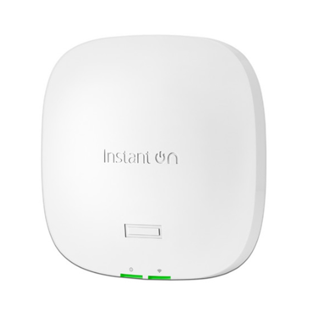Punto De Acceso Aruba AP21 Instant On dual 2x2 Wi-Fi 6 (RW) incluye AP fuente de alimentación kit de montaje y cable de Ethernet