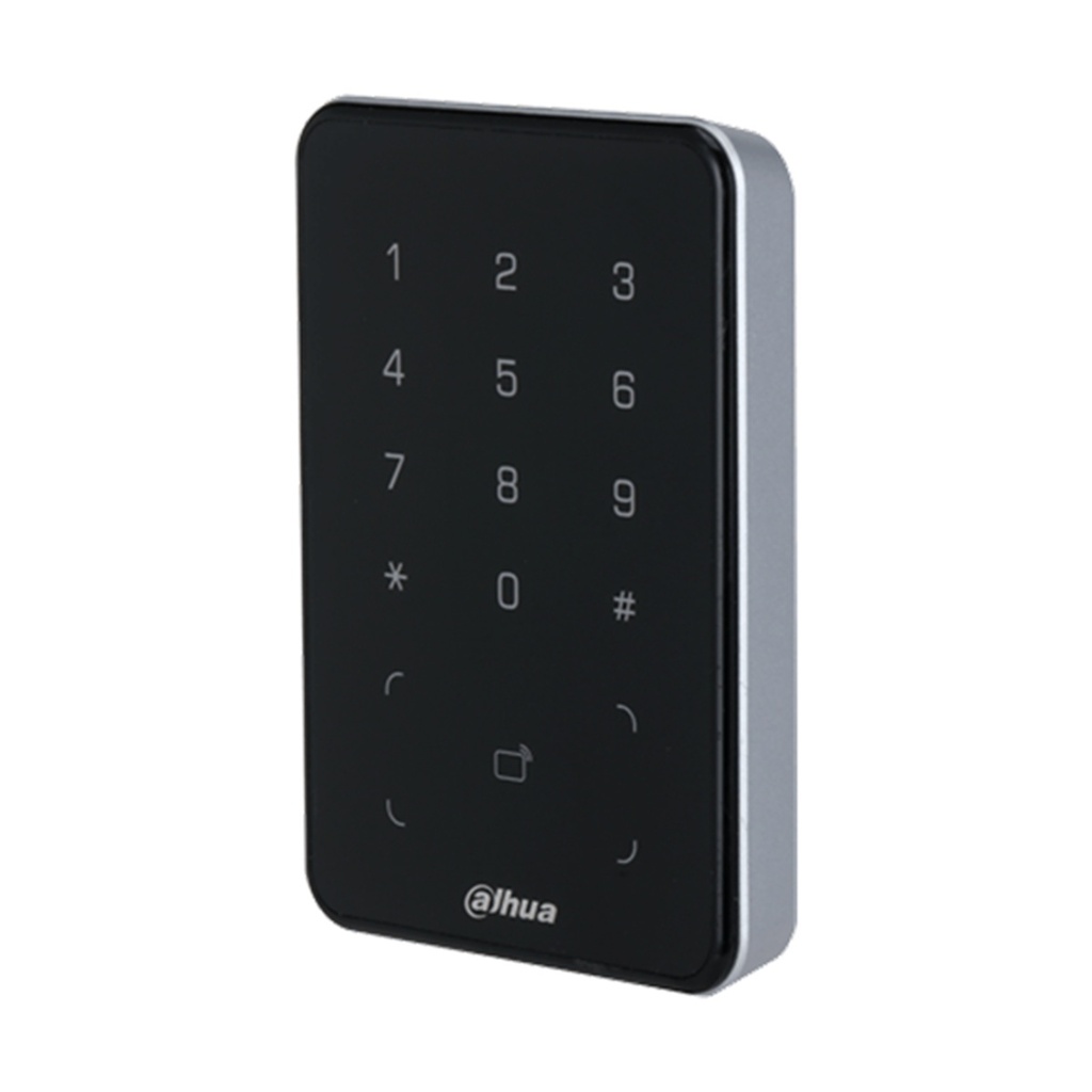 Lectora de Tarjetas MiFare Dahua DHI-ASR2101A Con Teclado Touch