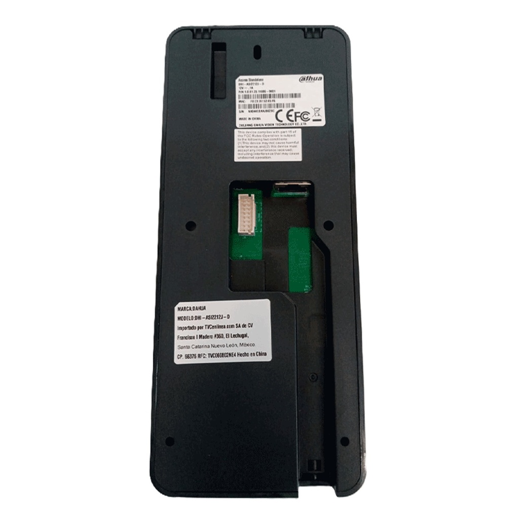 Control de Acceso Dahua DHI-ASI2212J-D 3000 Huellas 5000 Usuarios RJ-45/RS-485 