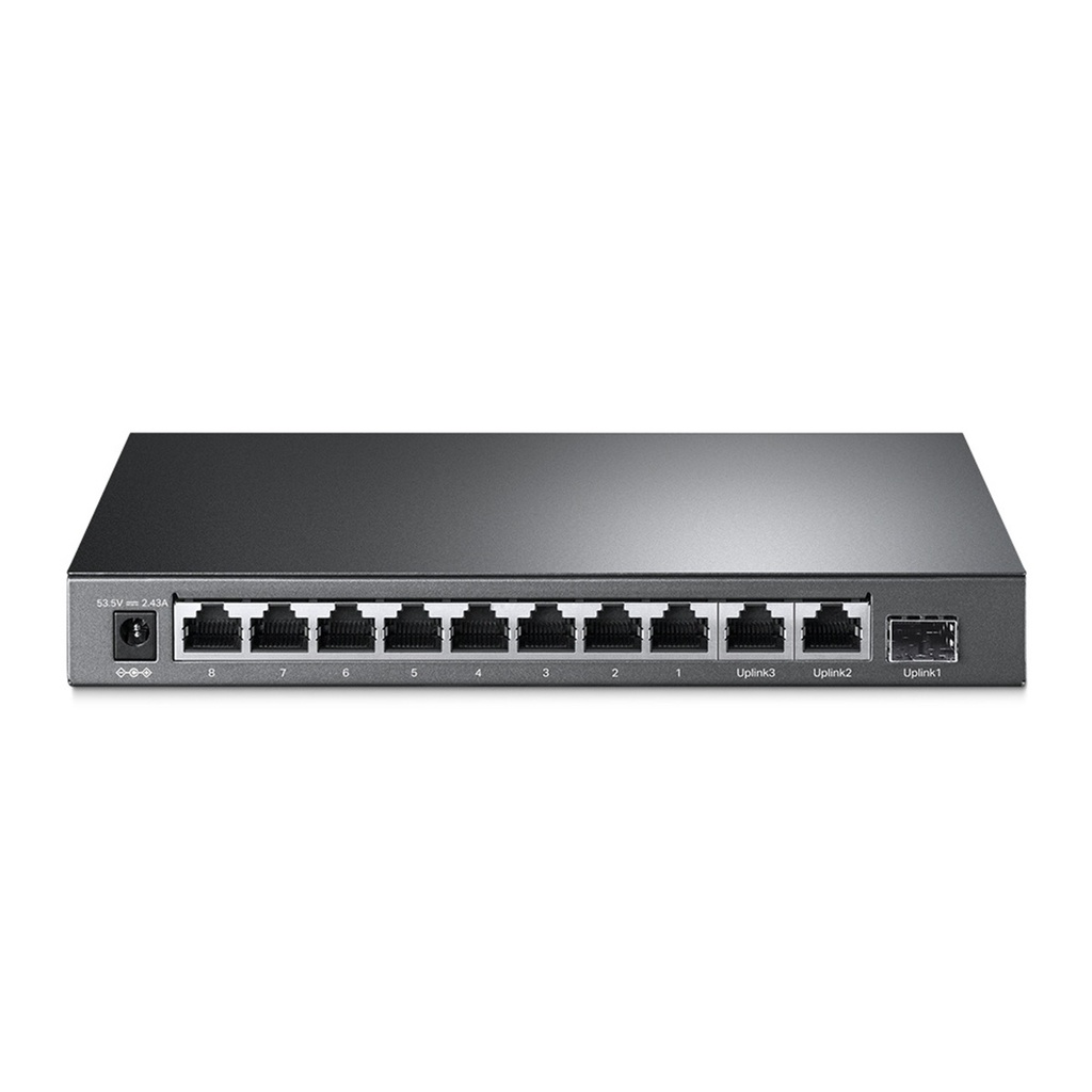 Switch TP-Link TL-SG1210MP 9 Puertos Gigabit Ethernet 10/100/1000 8 x PoE+ 123W 20 Gbit/s 4000 Entradas No Administrado 