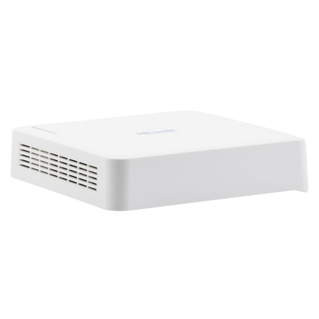 NVR 4 Megapixel Compatibles con Cámaras AcuSense 4 Canales IP 4 Puertos PoE+ 1 Bahía de Disco Duro Salida en Full HD