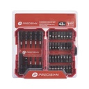 Juego de Brocas y Puntas Precision PSTC01001 42 Piezas 