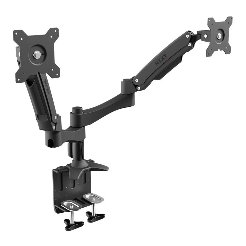 Soporte De Escritorio Para 2 Monitores Nzxt Hasta 32" Hasta 10kg