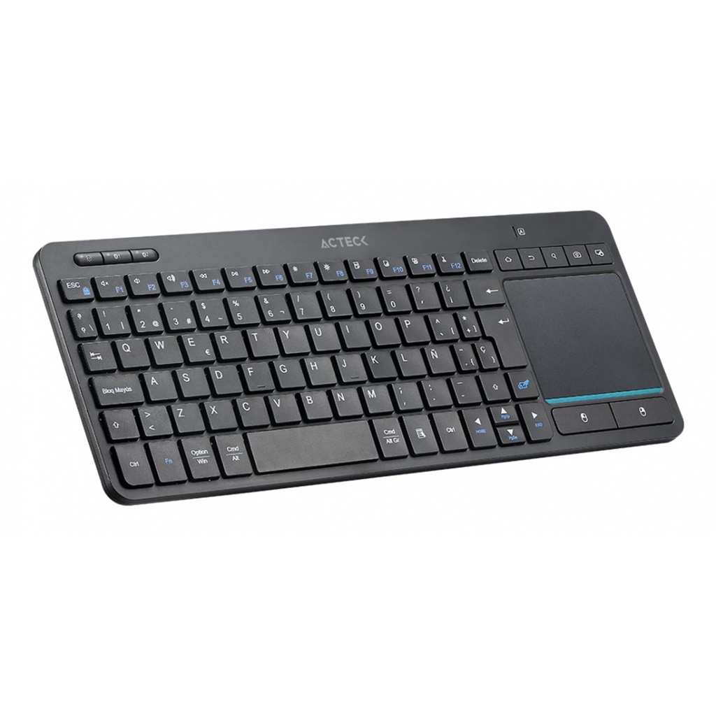 Teclado Acteck Inspire Smart TI707 60% Inalámbrico RF Bluetooth Español