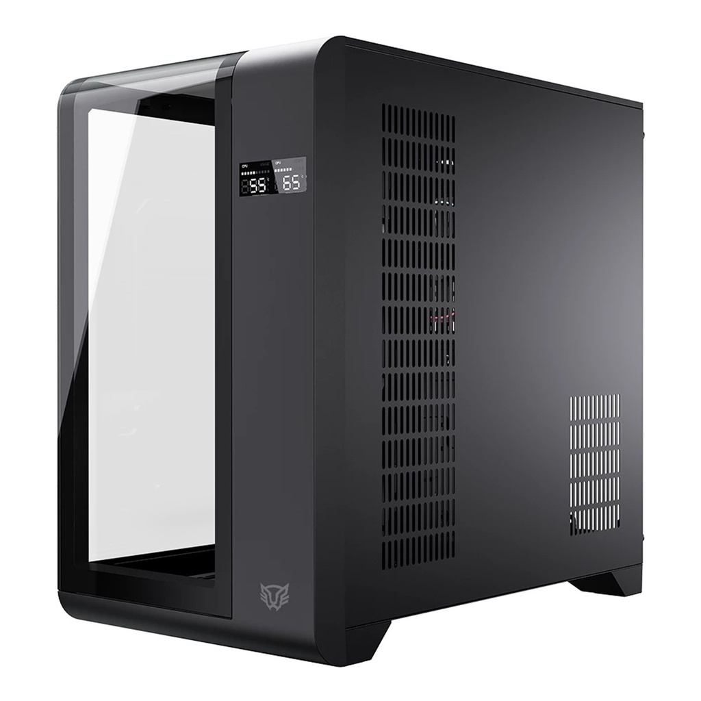 Gabinete Balam Rush Tank Expert Curve 7400 Midi-Tower ATX/Micro-ATX/Mini-ITX USB 2.0/3.0 Sin Fuente 4 Ventiladores Instalados