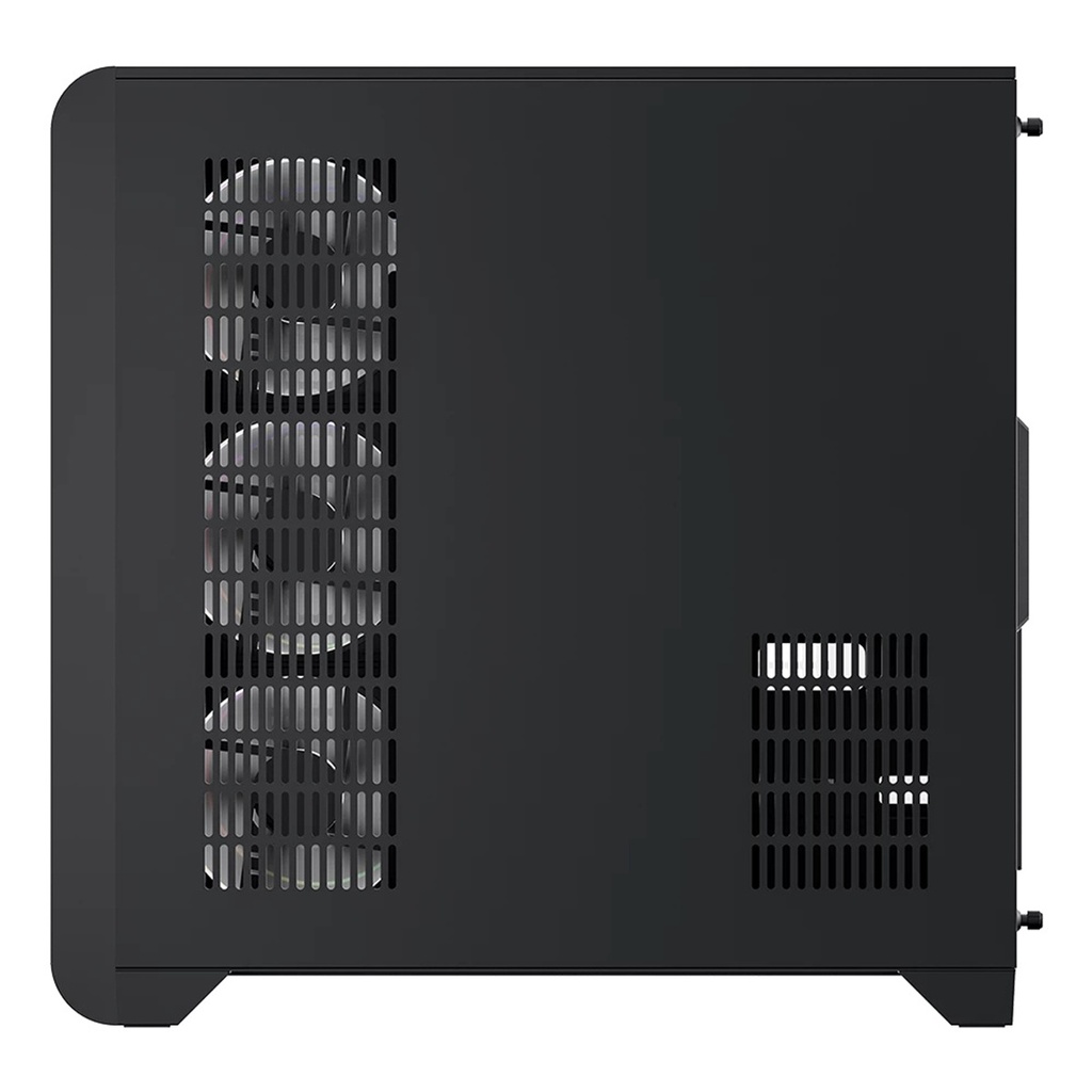 Gabinete Balam Rush Tank Expert Curve 7400 Midi-Tower ATX/Micro-ATX/Mini-ITX USB 2.0/3.0 Sin Fuente 4 Ventiladores Instalados