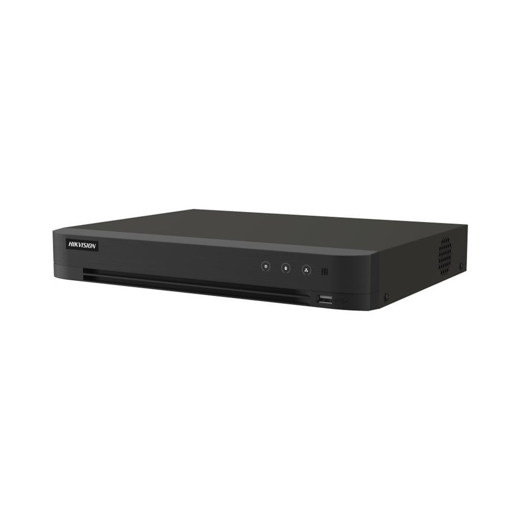 DVR 8 Canales Hikvision IDS-7208HUHI-M1/XT Para 1 Discos Duros máx. 10TB 1x USB 2.0 1x RJ-45 