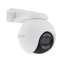 Cámara CCTV IP Smart WiFi PT Interior Exterior Ezviz CS-H80X Alámbrico/Inalámbrico 3840x2160 4K Día/Noche 