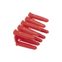 Taquete De Plastico De 1/4 Thorsman TP-2X 100 Piezas 