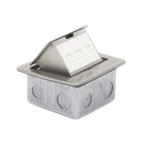 Mini Caja De Piso Thorsman TH-MC-PD Para Datos y Conectores Tipo Keystone