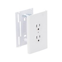 Tomacorriente Thorsman TEK100DUPLEX 2 Enchufes Auto Extinguible