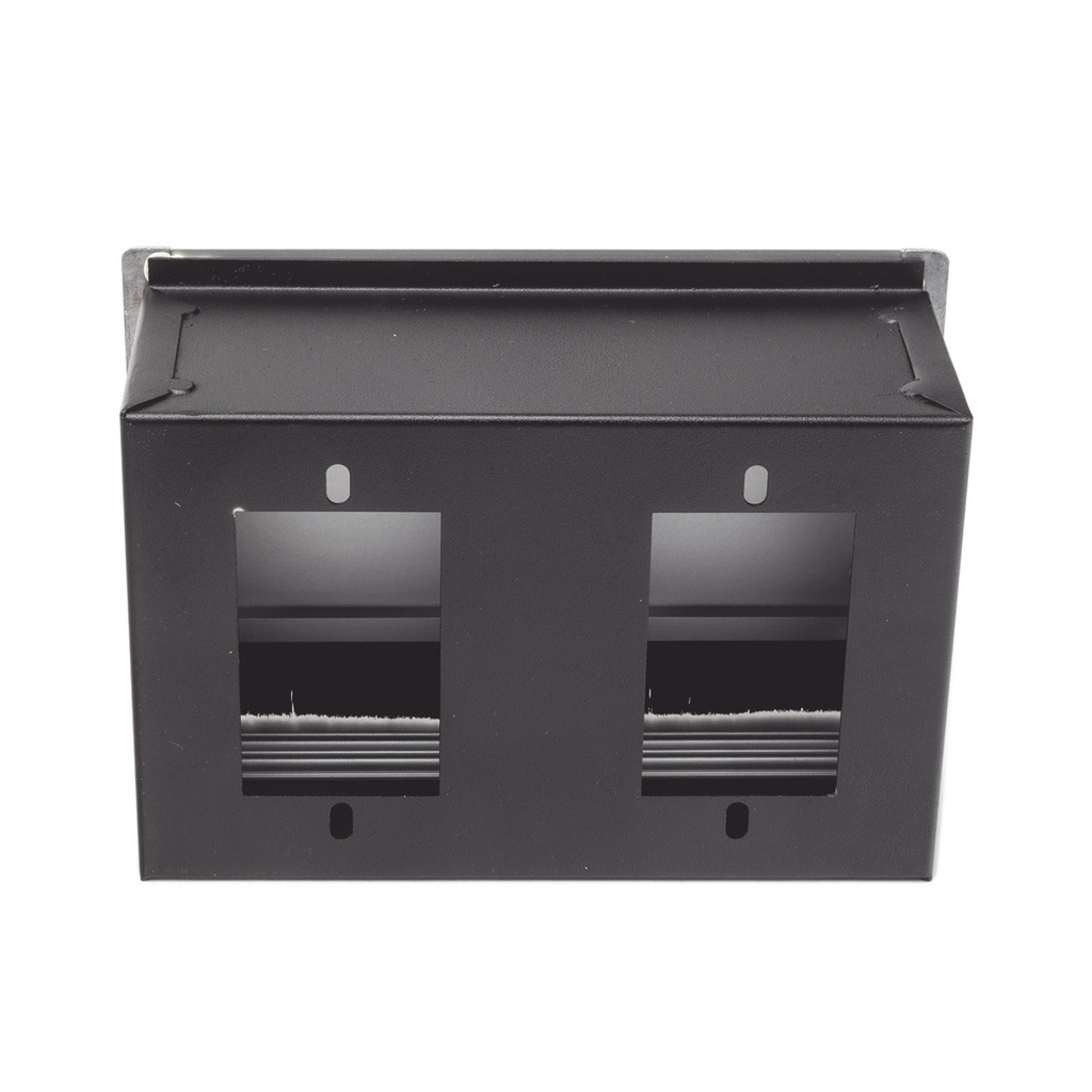 Caja Universal Vacía De 2 Módulos Thorsman CE-UNI-2M Instalación En Escritorio