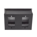 Caja Universal Vacía De 2 Módulos Thorsman CE-UNI-2M Instalación En Escritorio
