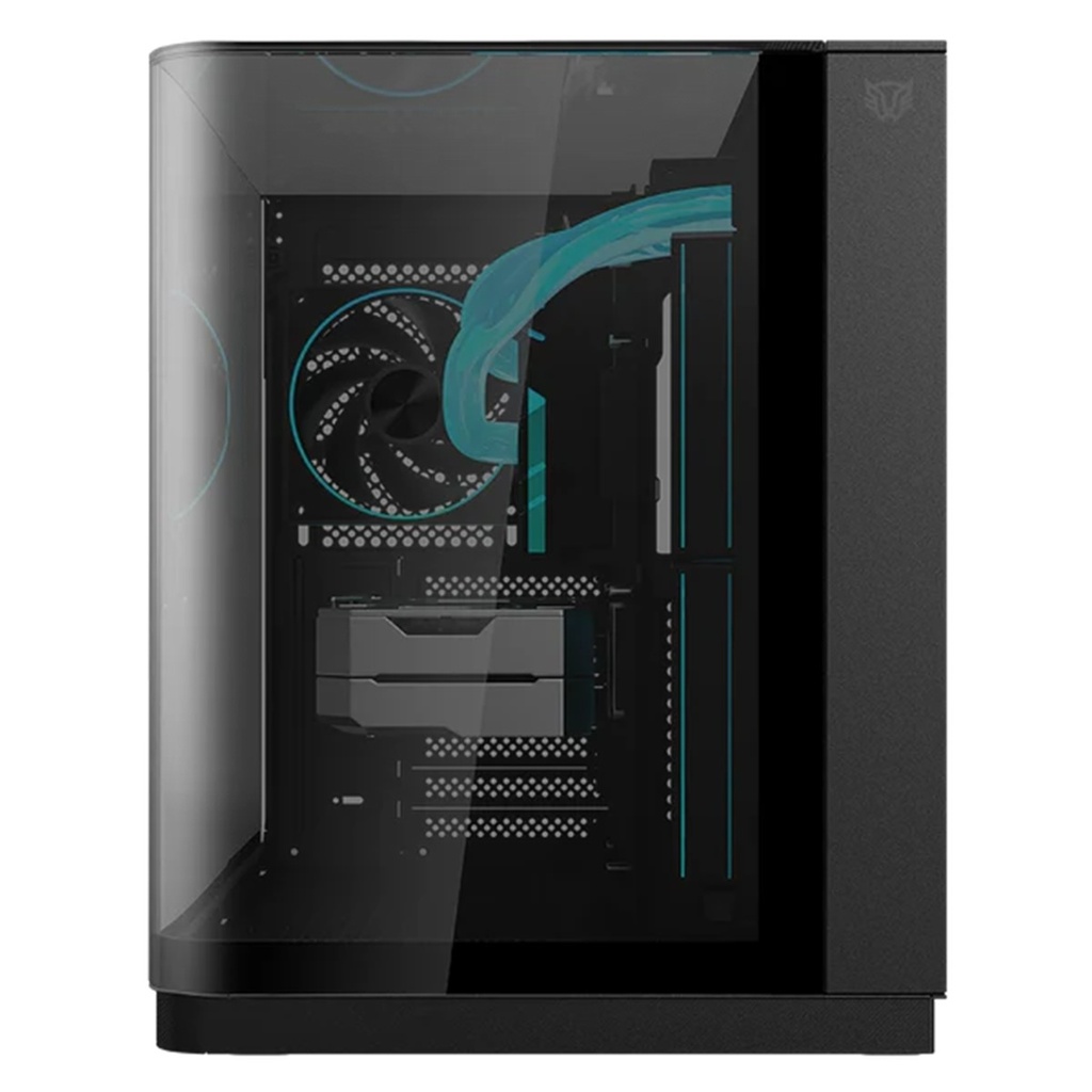 Gabinete Balam Rush Tank Expert Curve 6800 Midi-Tower ATX/Micro-ATX/ITX USB 2.0/3.0 sin Fuente 3 Ventiladores Instalados