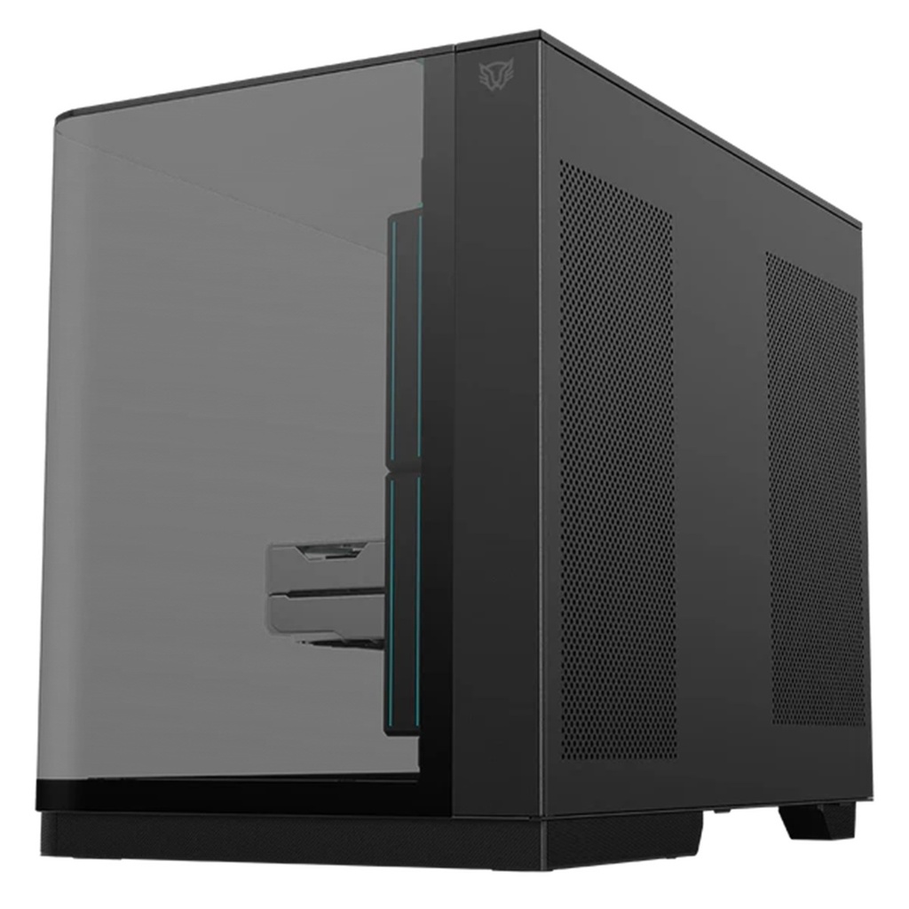 Gabinete Balam Rush Tank Expert Curve 6800 Midi-Tower ATX/Micro-ATX/ITX USB 2.0/3.0 sin Fuente 3 Ventiladores Instalados