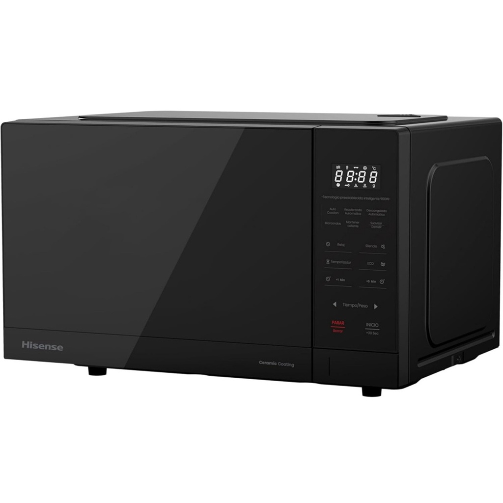 Horno de Microondas Hisense HMMS2509BP 0.9 Pies Cúbicos 1450W 25.5 Litros