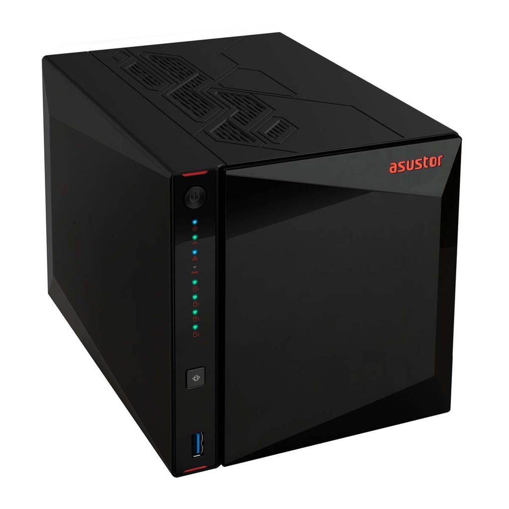 NAS de 4 Bahías Asustor NIMBUSTOR 4 Gen2 48TB Intel Celeron N5105 2GHz USB 3.2