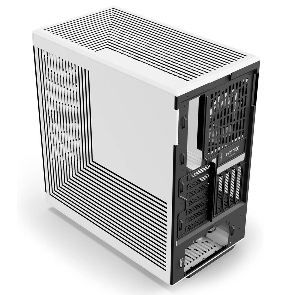 Gabinete HYTE Y40 Con Ventana Midi-Tower ATX/ITX/micro-ATX USB 3.0 Sin Fuente 2 Ventiladores Instalados