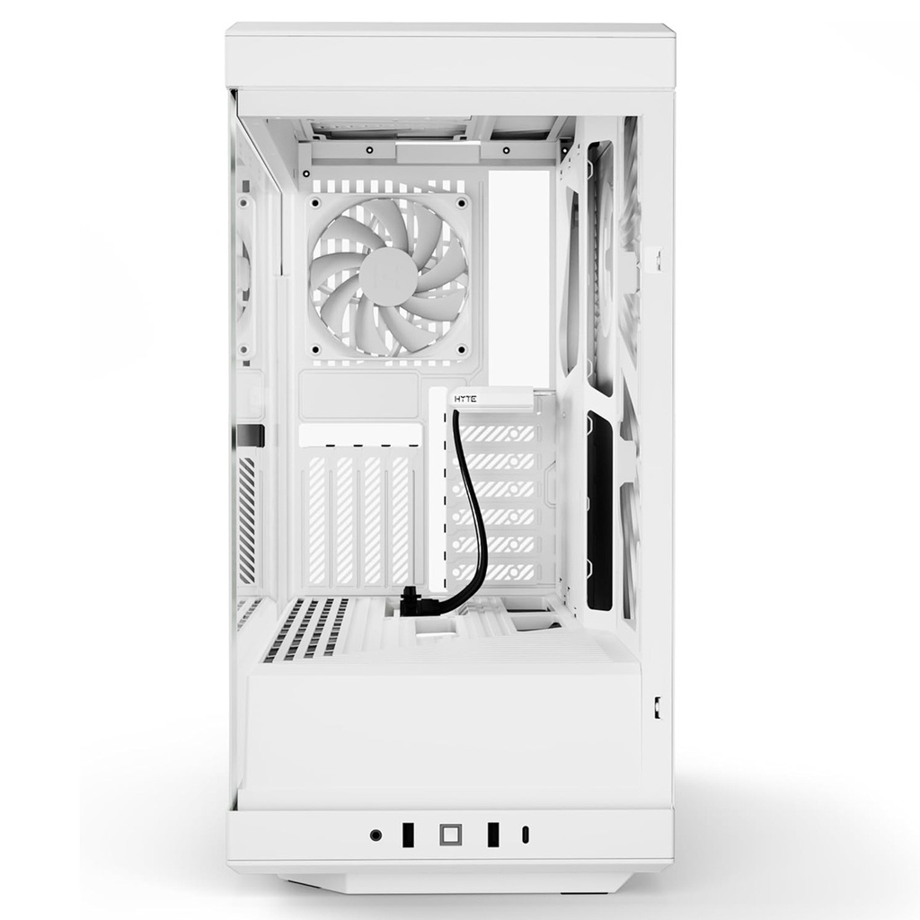 Gabinete Hyte Y40 Midi-Tower ATX/Micro-ATX/Mini-ITX USB 3.0 Sin Fuente 2 Ventiladores Instalados