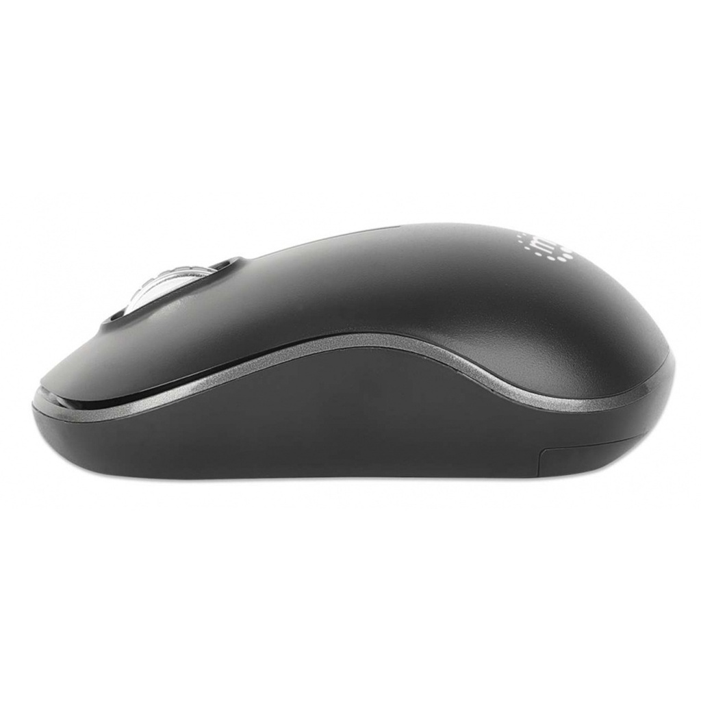 Mouse Manhattan MW3075 Óptico 1.200DPI RF Inalámbrico