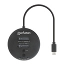 Gabinete de Disco Duro Manhattan 130752 M.2 USB C 2.0