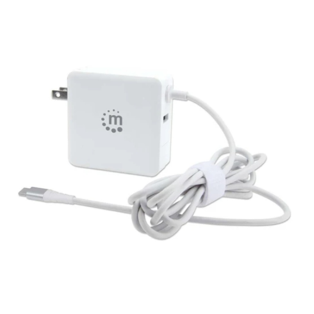 Cargador de Pared Universal Manhattan 180245 60W USB C 1x USB A