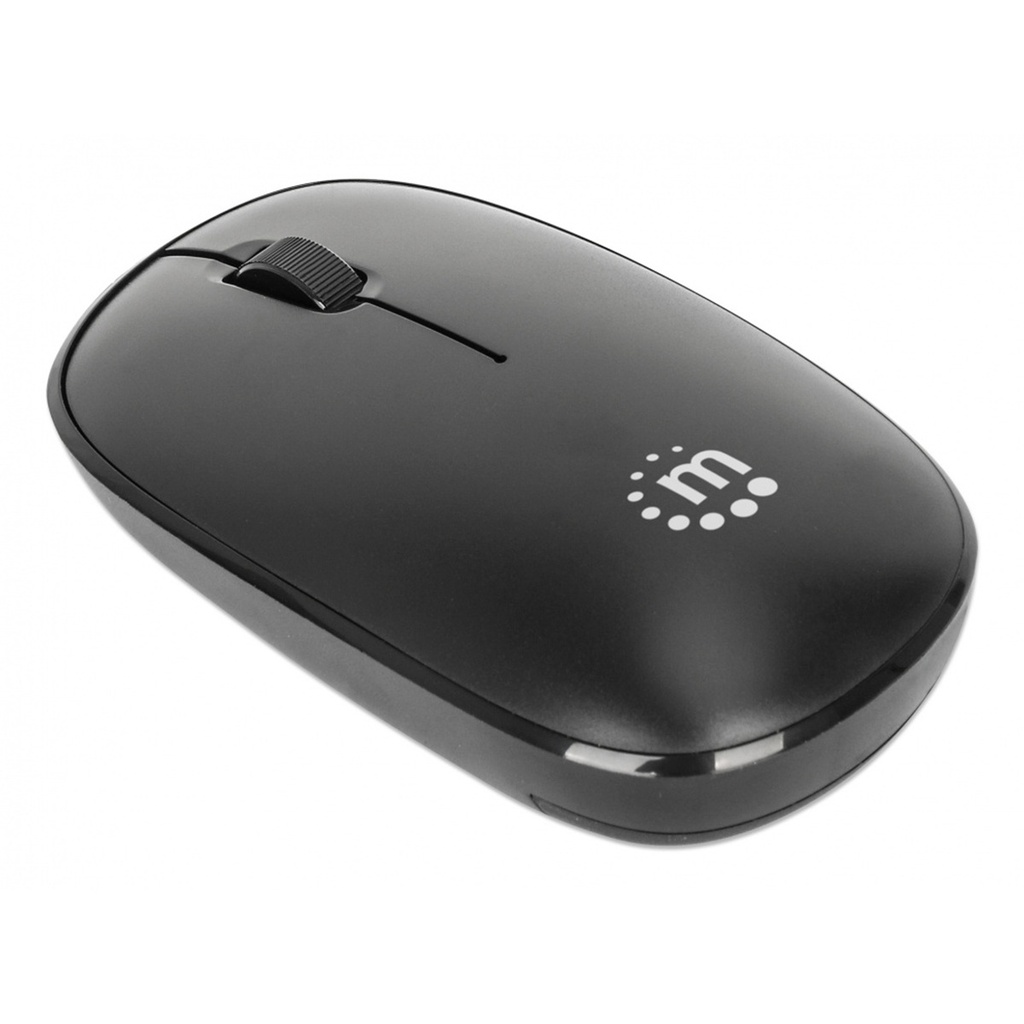 Mouse Óptico Manhattan 190312 Inalámbrico USB A 1200DPI