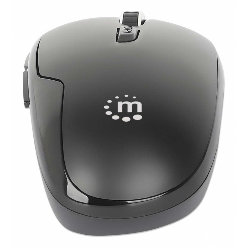 Mouse Manhattan MW6185 Óptico 1.600DPI RF Inalámbrico