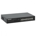 Switch Intellinet Gigabit Ethernet 561815 16 Puertos 10/100/1000Mbps 32 Gbit/s 8.192 Entradas No Administrable 
