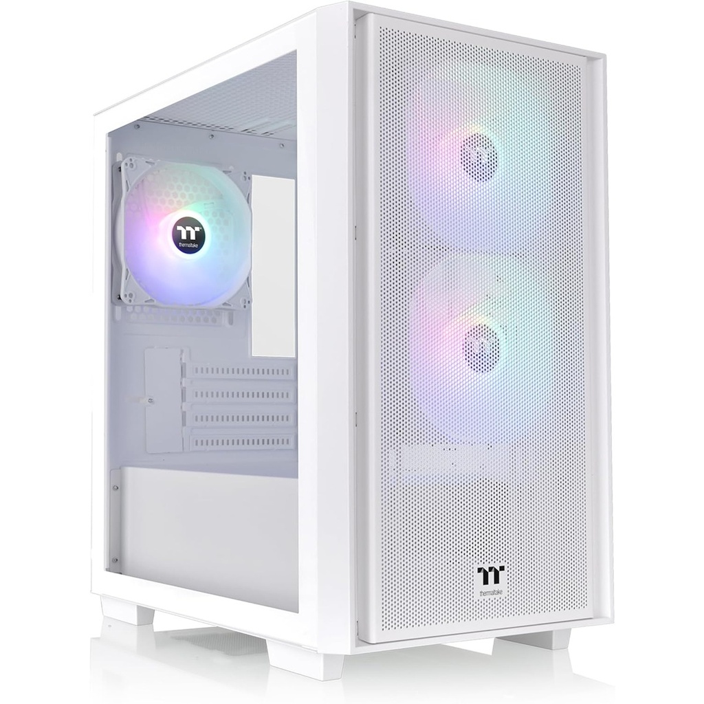 Gabinete Thermaltake Versa H16 TG ARGB Micro Tower Ventana Lateral 3 Ventiladores