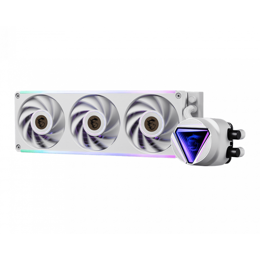 Enfriamiento Líquido para CPU MSI MAG CORELIQUID C360 V2 WHITE 3x 120mm Hasta 1900RPM