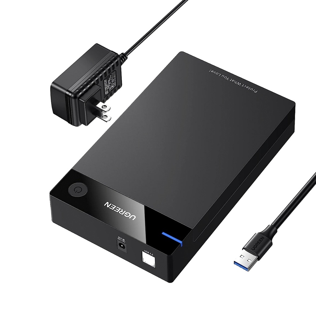 Gabinete de Disco Duro 3.5" Ugreen 50423 SATA III USB A 3.0 máx. 16TB