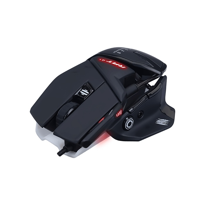 Mouse Gamer Mad Catz Óptico El Auténtico R.A.T. +4 Alámbrico USB A 7200DPI