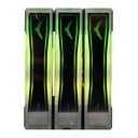 Kit De Ventiladores Para CPU Naceb NA-0650N 3x 120mm 1400RPM ARGB