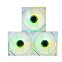 Kit De Ventiladores Para CPU Naceb NA-0650B 3x 120mm 1400RPM ARGB