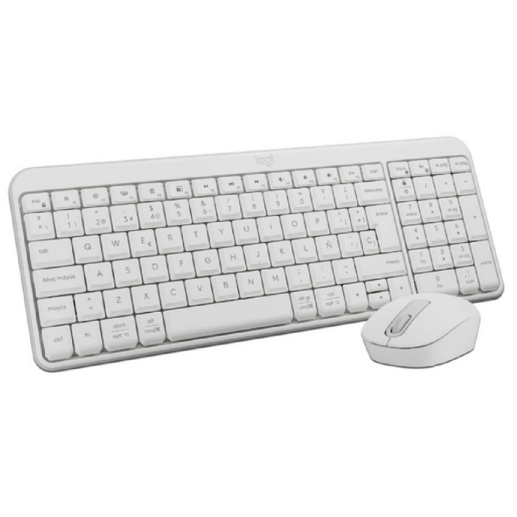 Kit de Teclado y Mouse Logitech MK250 Inalámbrico Bluetooth Español