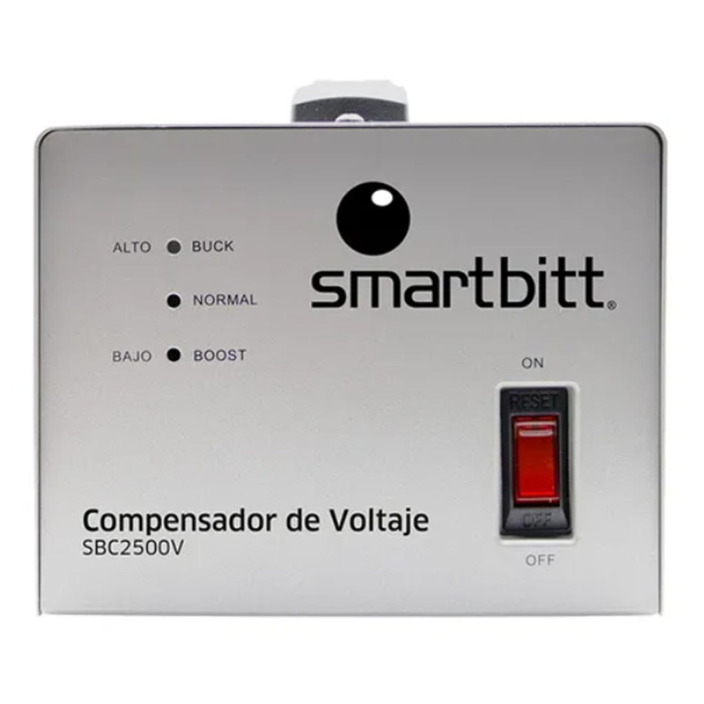 Regulador Smartbitt SBC2500V 1.5kW 2.500VA Entrada 90-145V Salida 120V 1 Salida
