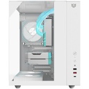 Gabinete Balam Rush Tank Majestic 6600 Midi-Tower ATX/Micro-ATX/Mini-ITX USB 2.0/3.0 sin Fuente 1 Ventilador Instalado