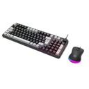 Kit Gamer de Teclado y Mouse Balam Rush Squad Conquest KG515 Alámbrico USB Español