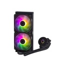 Enfriamiento Líquido Para CPU Cooler Master MasterLiquid 240L Core ARGB 2x 120mm Hasta 1750RPM