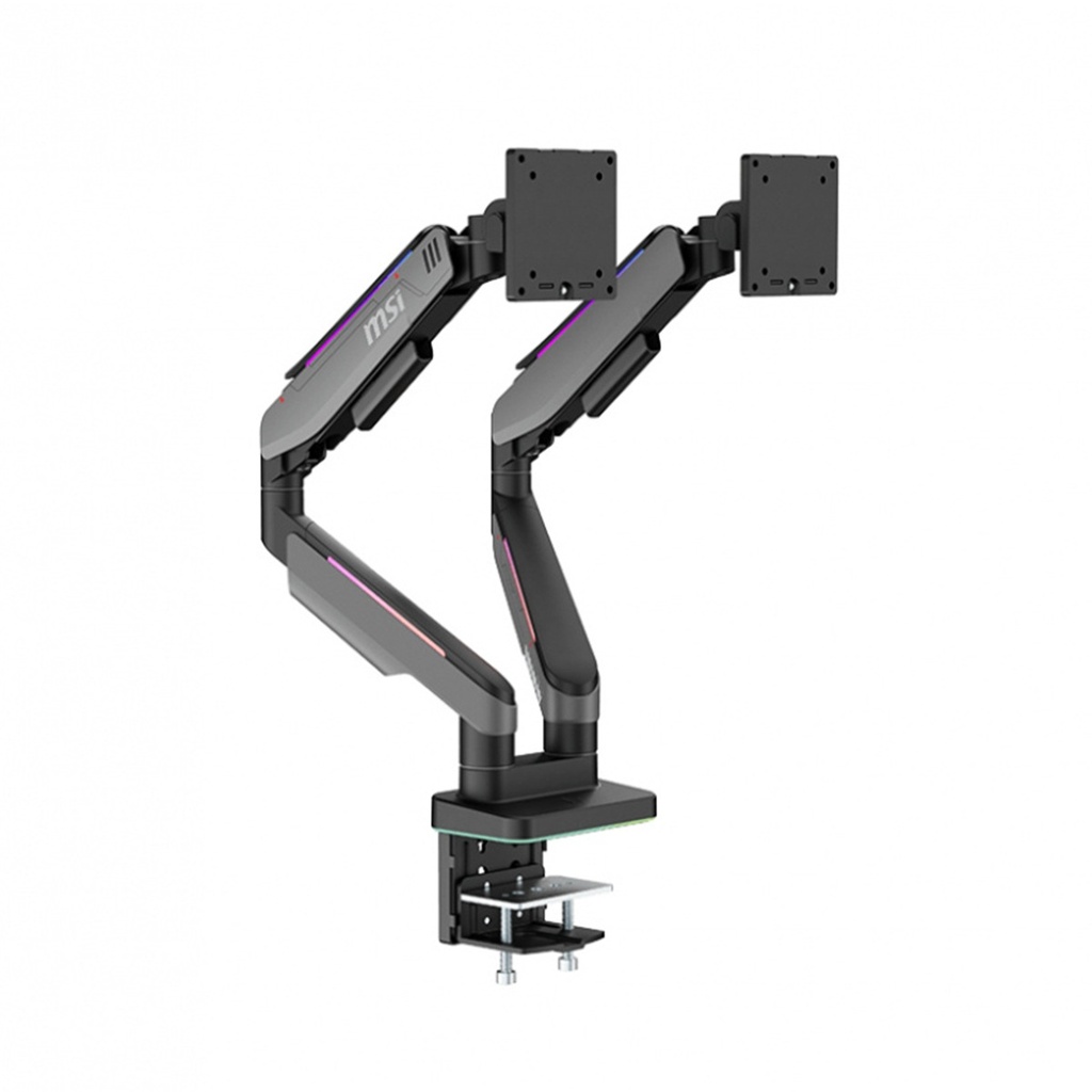 Soporte de Escritorio Para 2 Monitores MSI 17"-35" Hasta 20kg