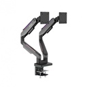 Soporte de Escritorio Para 2 Monitores MSI 17"-35" Hasta 20kg