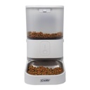 Comedero inteligente para mascotas de 6 litros manejo con app con plato de acero inoxidable para perros y gatos