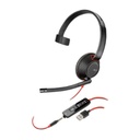 Poly Monoaural con Micrófono Blackwire 5210 Alámbrico USB A