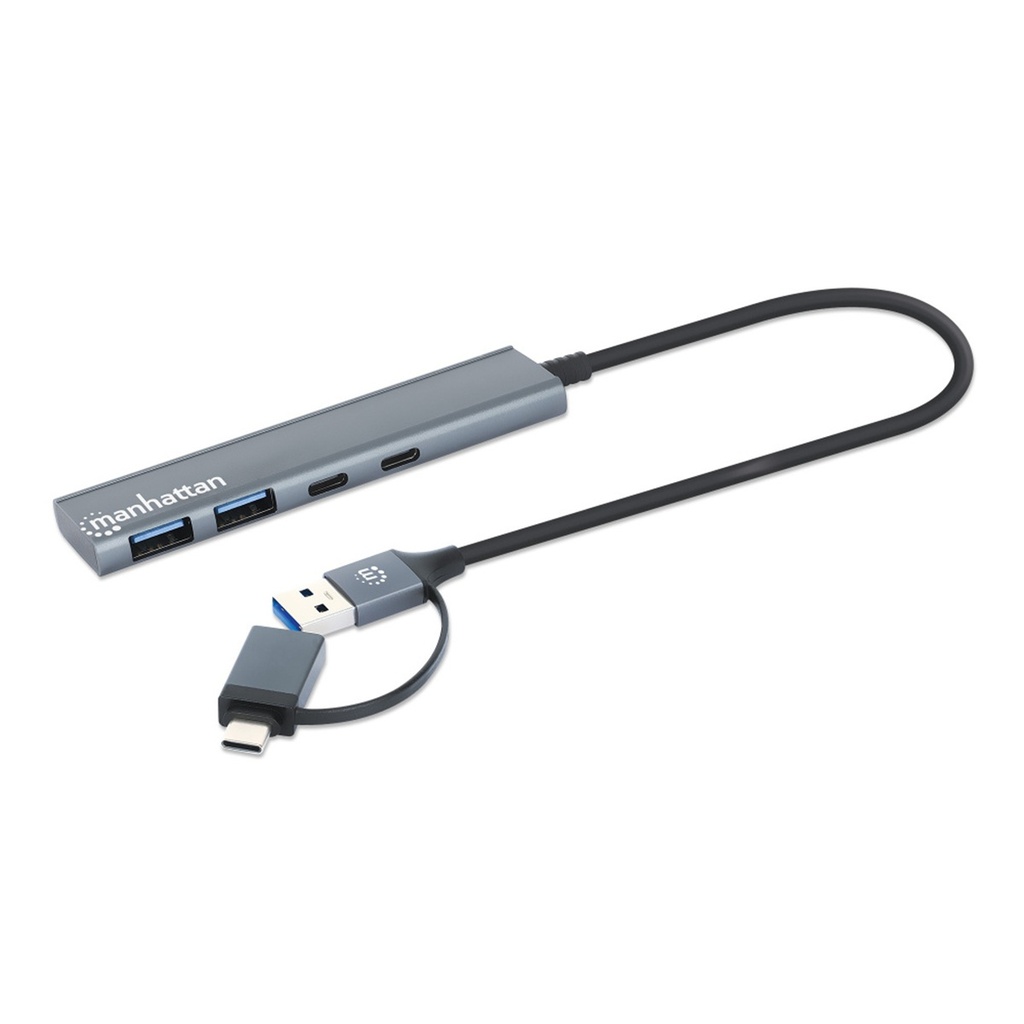 Docking Station Manhattan 181075 USB C/USB A - USB A 3.1 USB C 5 Gbit/s