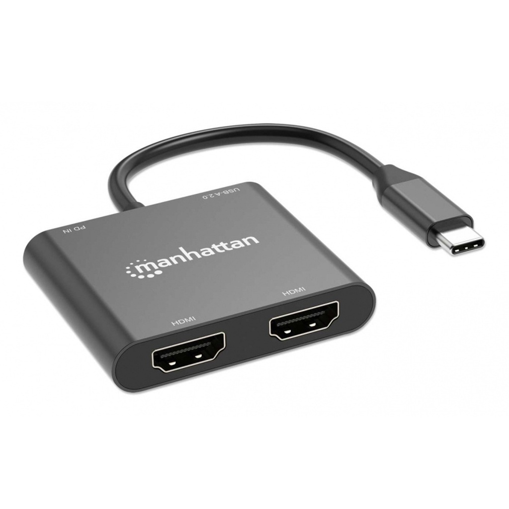 Adaptador USB C Manhattan 154321 USB C Macho - HDMI Hembra 15cm