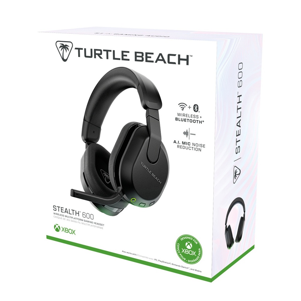 Audífonos Gamer Turtle Beach Earforce Stealth 600 Gen 3 Para PS4/PS5/Xbox One/Xbox Series X|S/Nintendo Switch/PC Inalámbrico USB-C