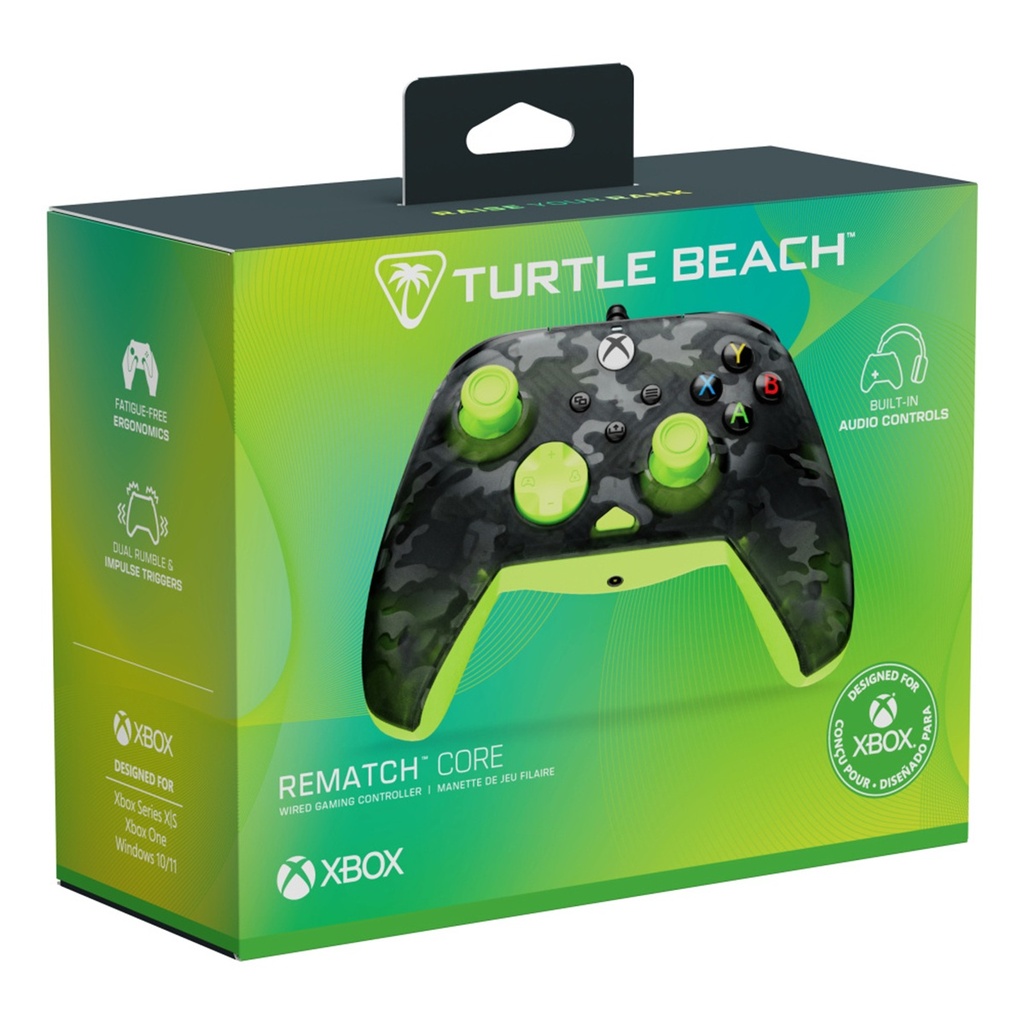 Control Gamer  XB Turtle Beach Rematch Core Wired Controller