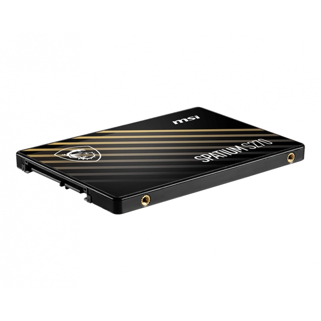 Unidad SSD MSI Spatium S270 960GB 2.5" 450MB/s Escritura 500 MB/s Lectura SATA III