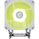 Disipador Para CPU MSI Mag Corefrozr AA13 White 120mm Hasta 2000rpm